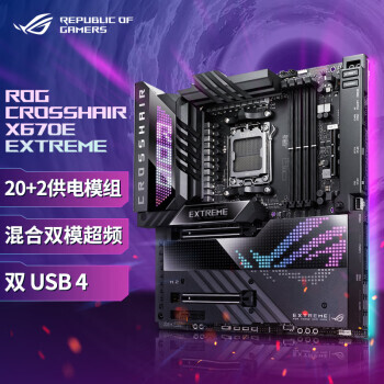 ROG ҹ CROSSHAIR X670E EXTREME E-ATX壨AMD AM5X670E7399Ԫȯ