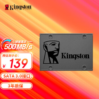 Kingston ʿ A400 SATA ̬Ӳ 240GBSATA3.0139Ԫ