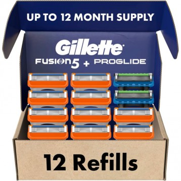 Gillette з5뵶Ƭ12Ƭ飨Fusion5 10ö Fusion5 ProGlide 2ö ԡPrimedayԱר