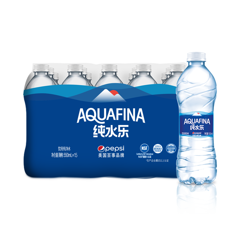 ¿ ˮ AQUAFINA ôˮ 550ml15ƿ װ ³Ʒ7.27Ԫ+˷