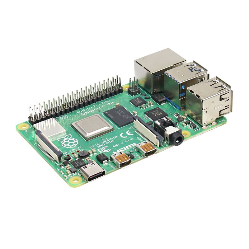 创乐博 树莓派4B Raspberry Pi 8g显示器屏开发板python编程电脑套件 摄像头进阶529元