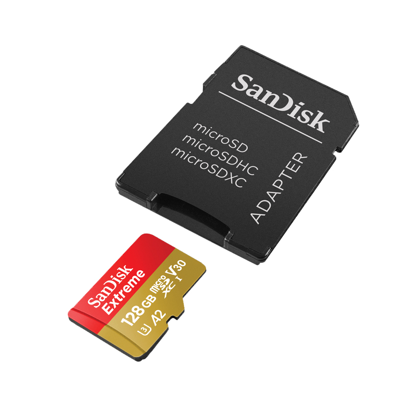 SanDisk 闪迪 128 存储卡 3 10 2 30 4K 至尊极速移动版内存卡 读速190MB/s