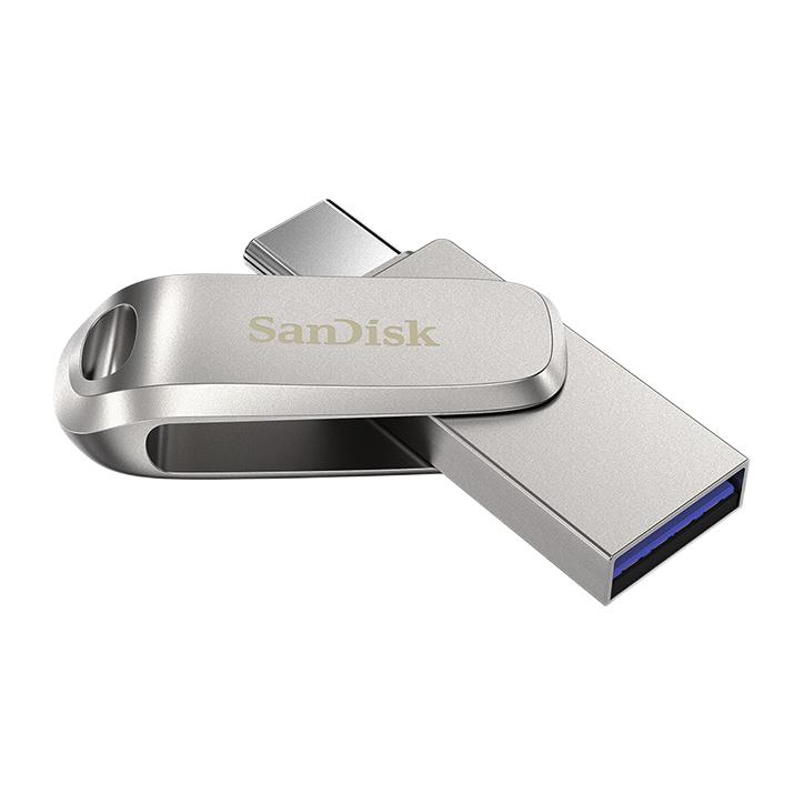 SanDisk 闪迪 至尊高速系列 酷锃 DDC4 USB3.1 U盘 银色 256GB Type-C179元