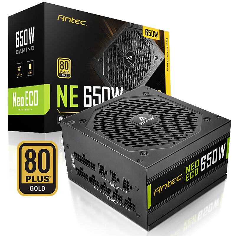 Antec 安钛克 NE650 金牌（90%）全模组ATX电源 650W464元
