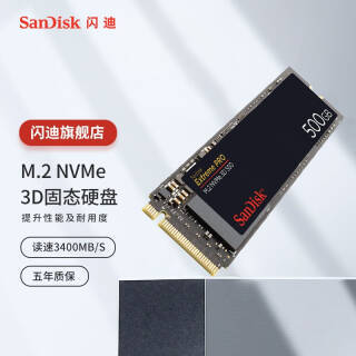 SanDisk  SDSSDXPM2-500G Extreme Pro 𳬼-3D559Ԫ