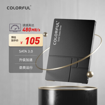 COLORFUL ߲ʺ SL500 SSD Mini̬Ӳ 250GB100Ԫ
