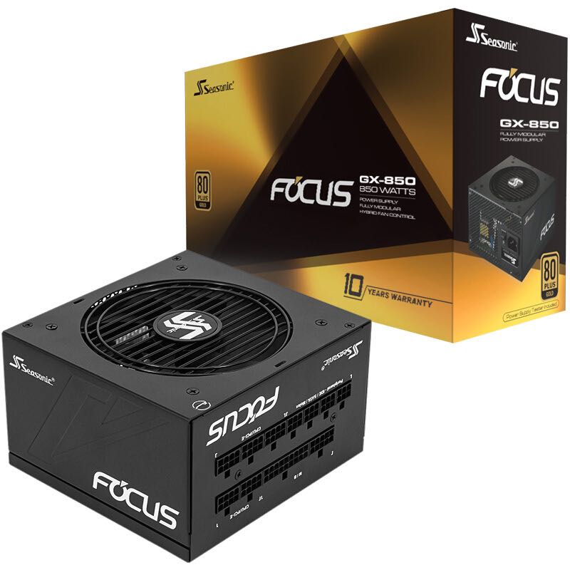 Seasonic  FOCUS GX-850 ƣ90%ȫģATXԴ 850W ɫ